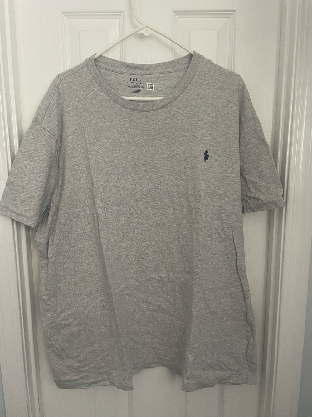 Polo by Ralph Lauren Men's Heather Gray Crew Neck T-Shirt 2XB